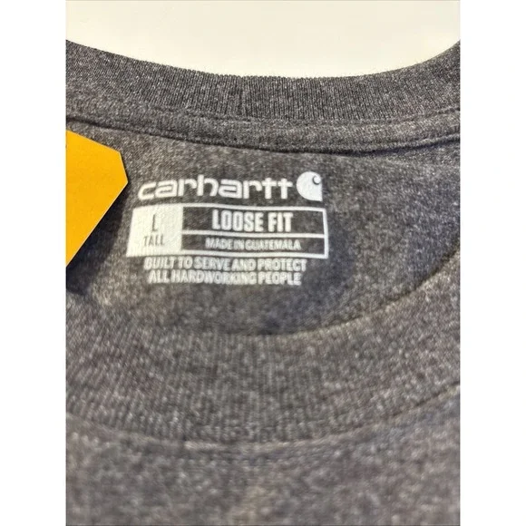 CARHARTT Workwear 1889 Loose Fit Heavyweight Graphic T-shirt Men's Large TALL - Picture 5 of 6